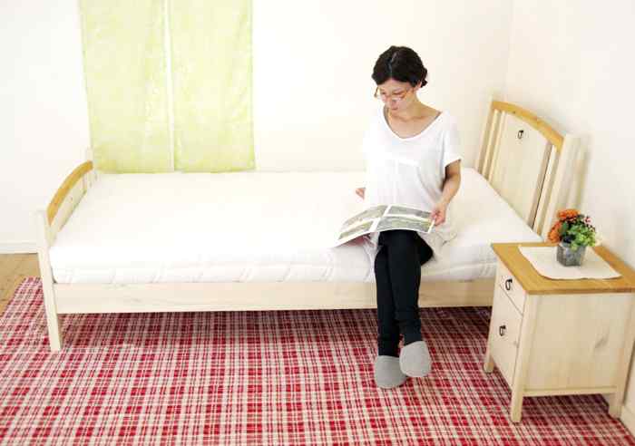 化学物質過敏症の方も使えるベッド