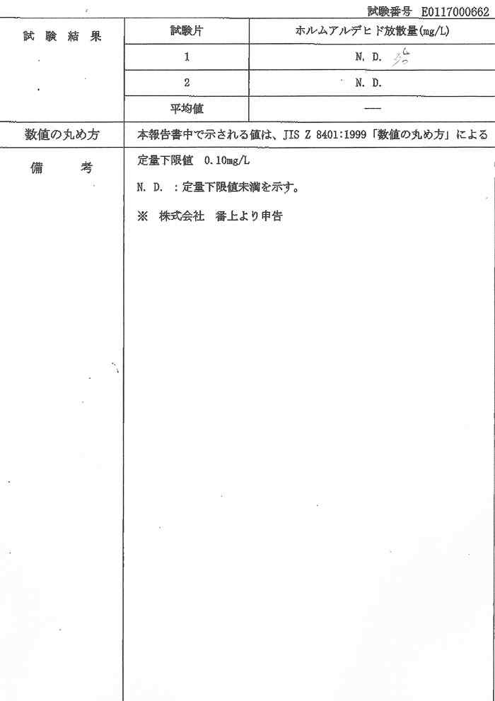 フォースター家具より安心安全家具の証明