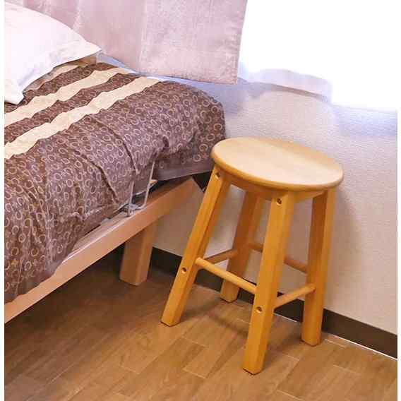 カントリースツールS座面高45cm(ナチュラル色)
