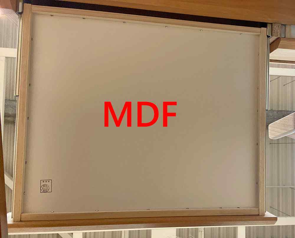 フォースター学習机素材MDF