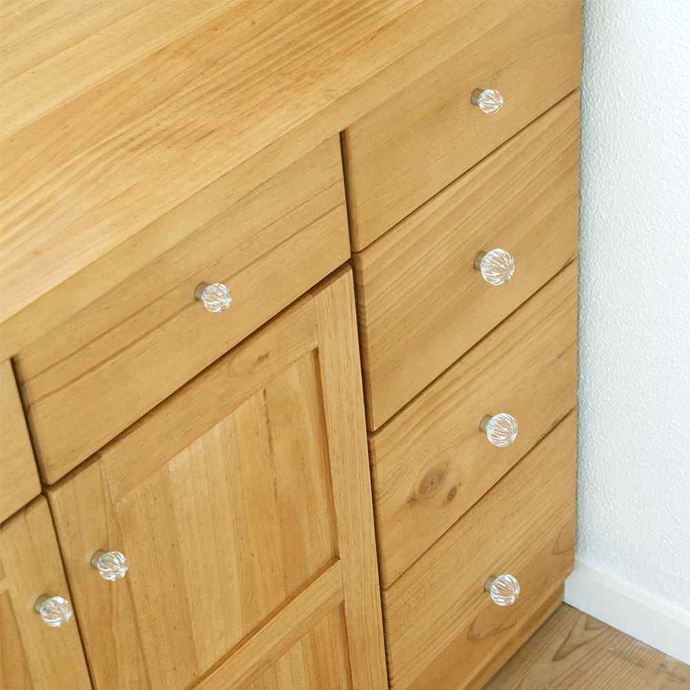 ナチュラルカントリー引出し付収納家具