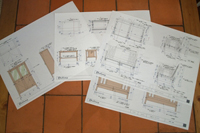 オリジナルデザインの無垢家具
